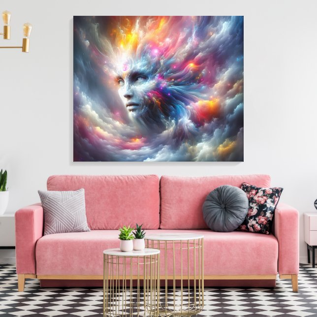 Toile Monde Fantastique (Insitu(Salon))