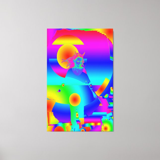 Toile Monde Magique (Recto)