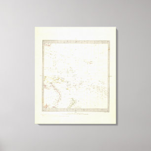 Toile Monde, proj gnomonique III Polynésie