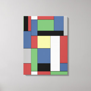 Toile Mondrian #11