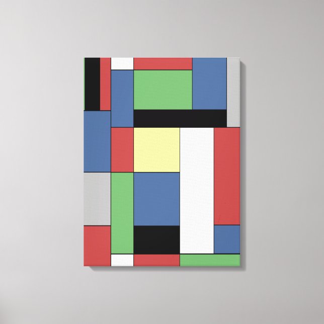 Toile Mondrian #11 (Recto)
