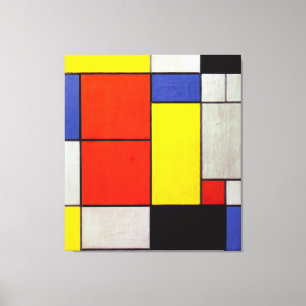 Toile MONDRIAN - COMPOSITION II - 1920 - De Stijl -