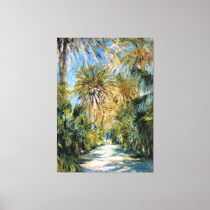 Toile Monet - Alger, le Jardin d'Essai