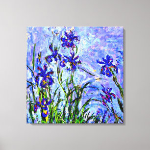 Toile Monet - Lilac Irises