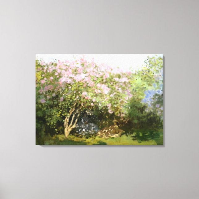 Toile Monet - Lilas au Soleil (Recto)