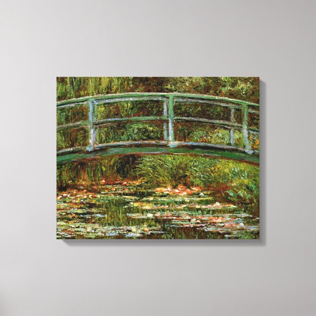 Toile Monet Pont Japonais de Giverny (Recto)