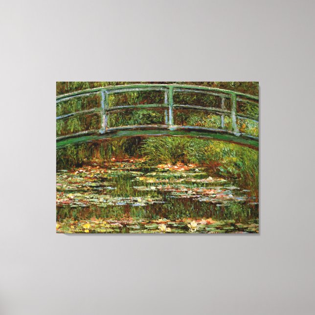 Toile Monet Pont Japonais de Giverny (Recto)