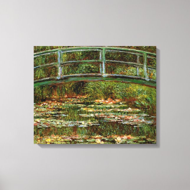 Toile Monet Pont Japonais de Giverny (Recto)