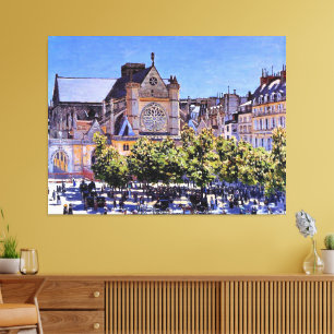 Toile Monet - Saint Germain l'Auxerrois