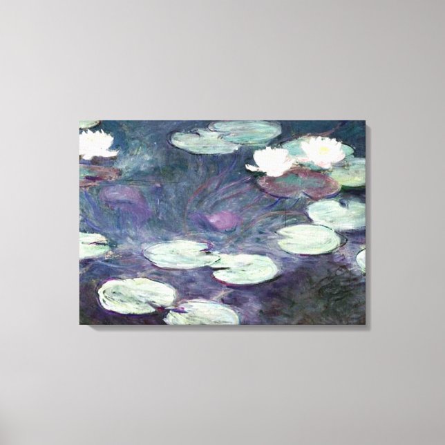 Toile Monet - Water Lilies 1897-1899, art (Recto)