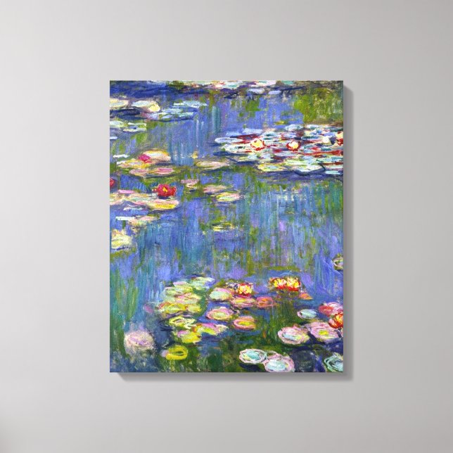Toile Monet Water Lilies 1916 (Recto)