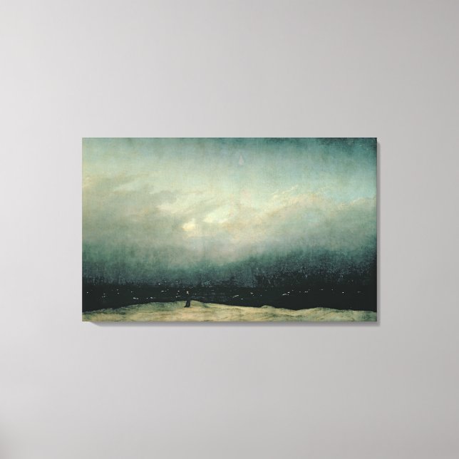 Toile Monk by sea (Recto)