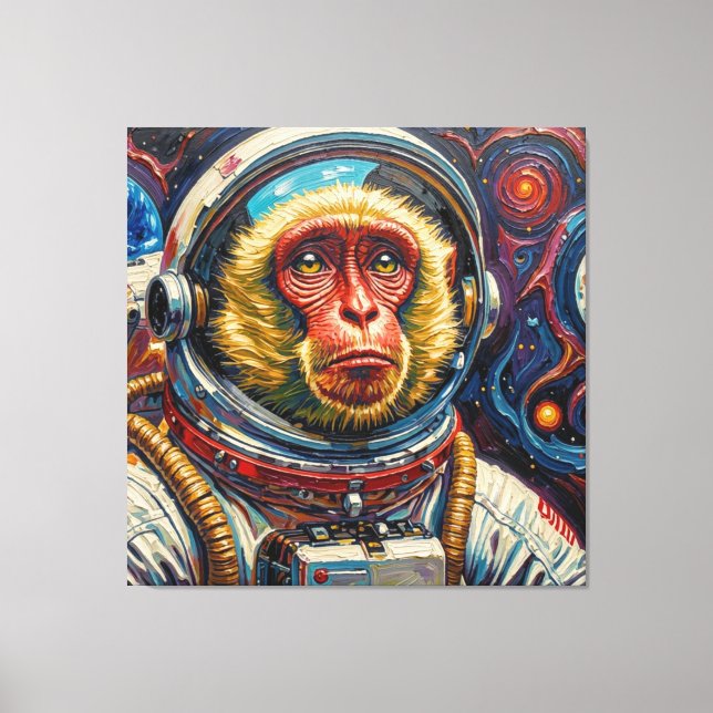 Toile Monkey Gone to Heaven-7 (Recto)