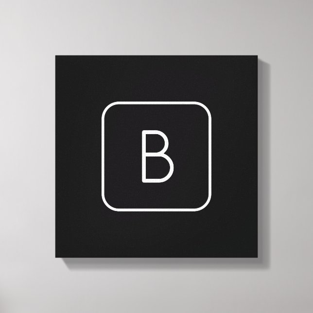 Toile Monogram de Styled | White & Black (Recto)