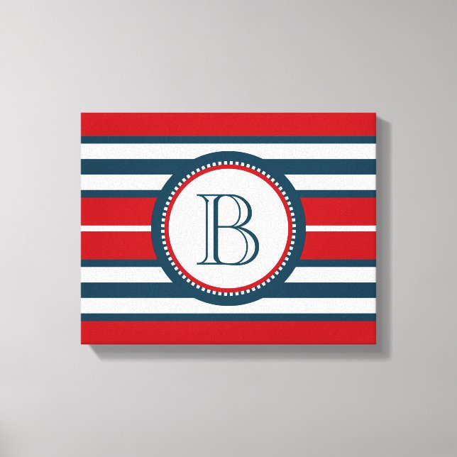 Toile Monogram design (Recto)