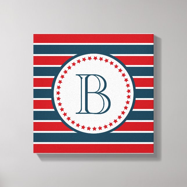 Toile Monogram design (Recto)