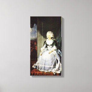 Toile Monsieur Thomas Lawrence - la Reine Charlotte