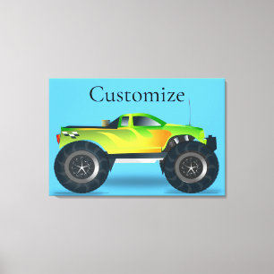 Toile Monster Truck Thunder_Cove