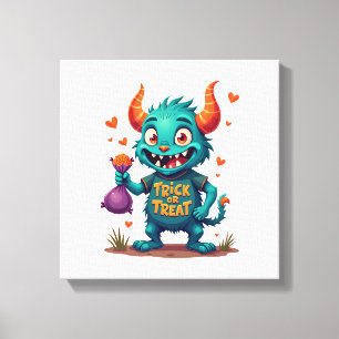 Toile Monstre de bonbons Trick or Treat � T-Shirt Hallow
