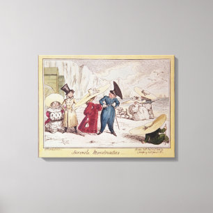 Toile Monstruosités juvéniles, 1825