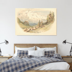 Toile Mont Blanc
