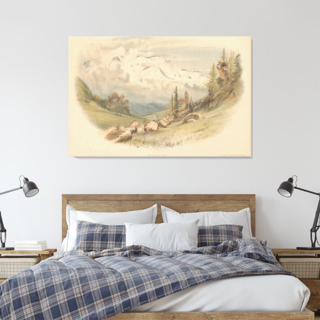 Toile Mont Blanc (Insitu(Chambre))