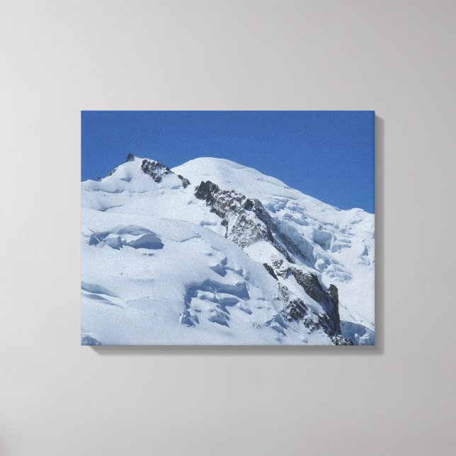 Toile Mont Blanc, Alpes françaises (Recto)