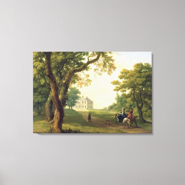 Toile Mont Kennedy, comté de Wicklow, Irlande, 1785 (pét (Recto)