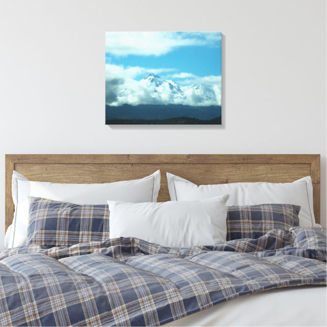 Toile Mont mystique Shasta (Insitu(Chambre))
