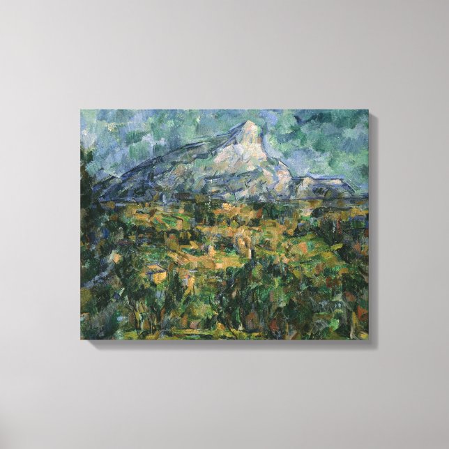 Toile Mont Sainte-Victoire, 1904-05 (Recto)