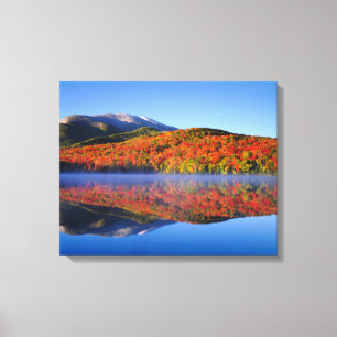 Toile Montagnes Adirondack en automne   New York