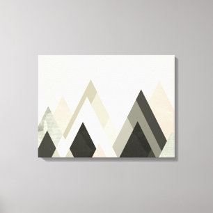 Toile Montagnes au-delà Montagnes III