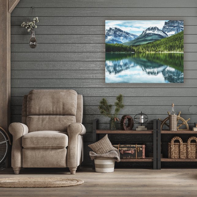 Toile Montagnes | Canadian Rockies, Alberta Canada (Créateur téléchargé)