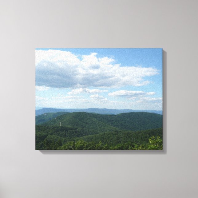 Toile Montagnes des Appalaches I Shenandoah (Recto)