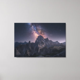 Toile Montagnes Dolomites Mountains, Italie