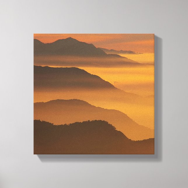 Toile Montagnes d'or (Recto)
