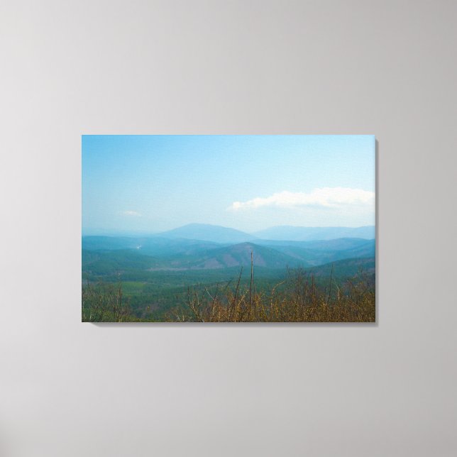 Toile Montagnes d'Ouachita, Oklahoma (Recto)