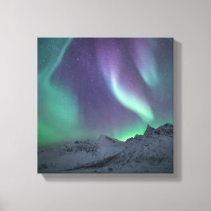 Toile Montagnes lumineuses du Nord