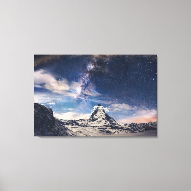 Toile Montagnes | Matterhorn Zermatt Suisse (Recto)
