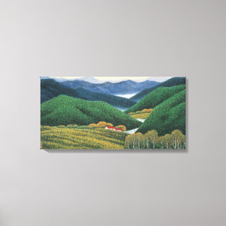 Toile Montagnes Spring