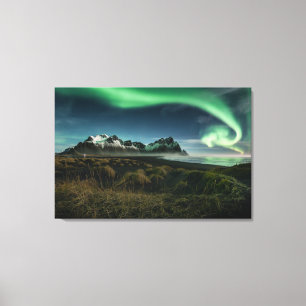 Toile Montagnes Vestrahorn Mountain, Islande