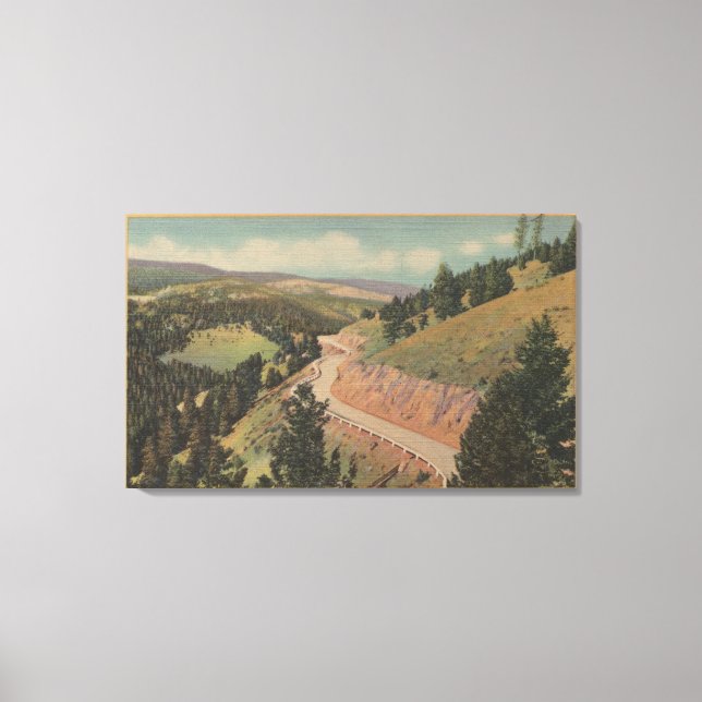 Toile Montana - Harding Way (autoroute no 10) (Recto)