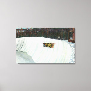 Toile Monte de la courbe de Whiteface