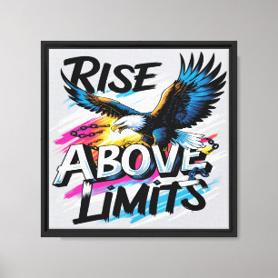 Toile Monter au-dessus de Limits Aigle