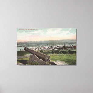 Toile Monterey, CA - vue d'oeil d'oiseau de Monterey