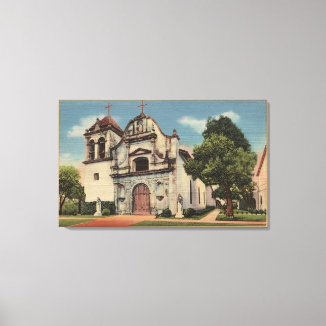 Toile Monterey, Californie Vue du président royal Chape (Recto)