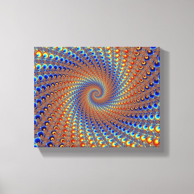 Toile Monterey Fractal Art (Recto)