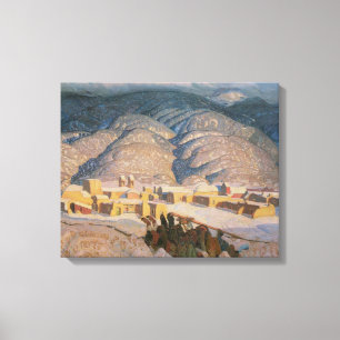 Toile Monts Sangre de Cristo par Blumenschein