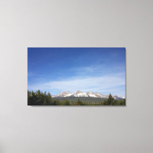 Toile Monts Sawtooth 40x23