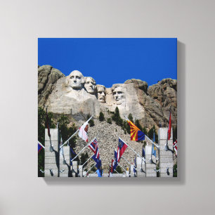 Toile Monument national du Mont Rushmore Dakota du Sud